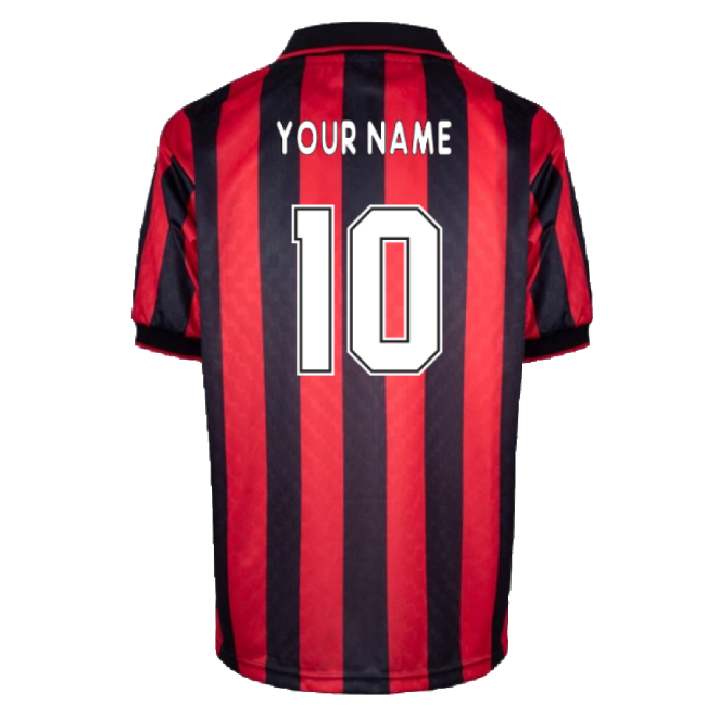 AC Milan 1996 Home Retro Shirt (Your Name)