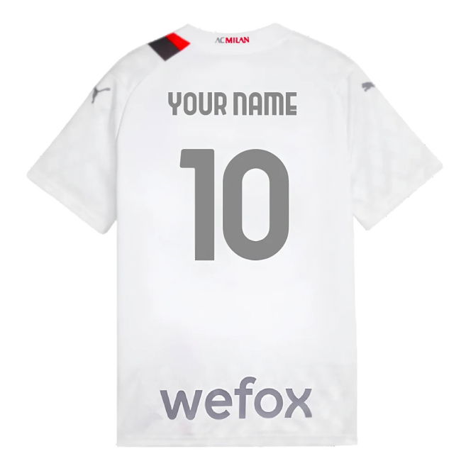 2023-2024 AC Milan Away Shirt (Kids) (Your Name)