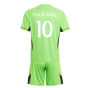 2023-2024 Real Madrid Home Goalkeeper Youth Kit (Your Name)