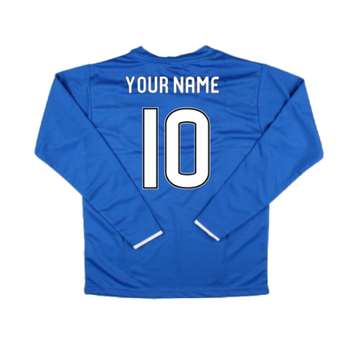 2015-2016 Airdrie Long Sleeve Away Shirt (Kids) (Your Name)