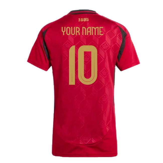 2024-2025 Belgium Home Shirt (Ladies) (Your Name)