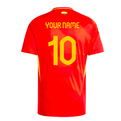 2024-2025 Spain Home Shirt (Your Name)