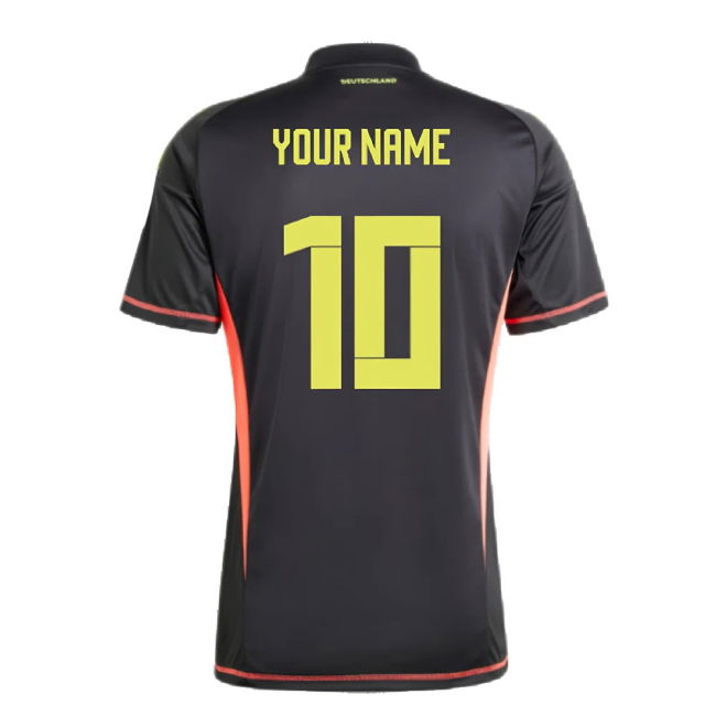 2024-2025 Germany Home Goalkeeper Shirt (Black) (Your Name)