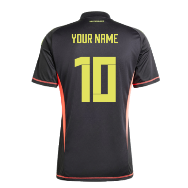 2024-2025 Germany Home Goalkeeper Shirt (Black) (Your Name)