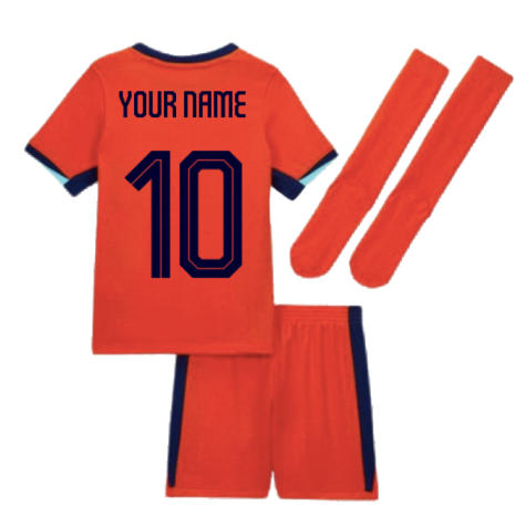2024-2025 Netherlands Home Mini Kit (Your Name)