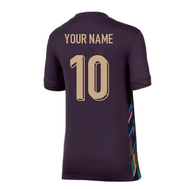 2024-2025 England Away Shirt (Kids) (Your Name)