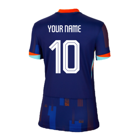 2024-2025 Netherlands Away Shirt (Womens) (Your Name)