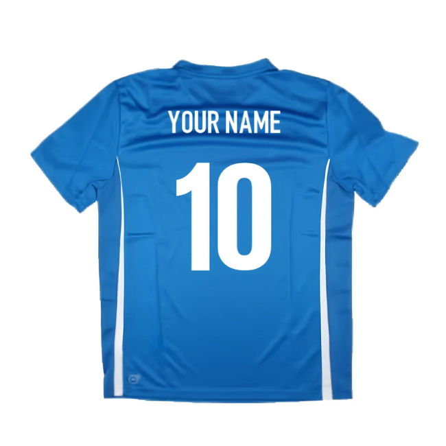 Puma Training Tee (Blue) (Your Name)
