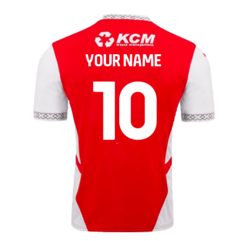 2024-2025 Rotherham United Home Shirt (Your Name)