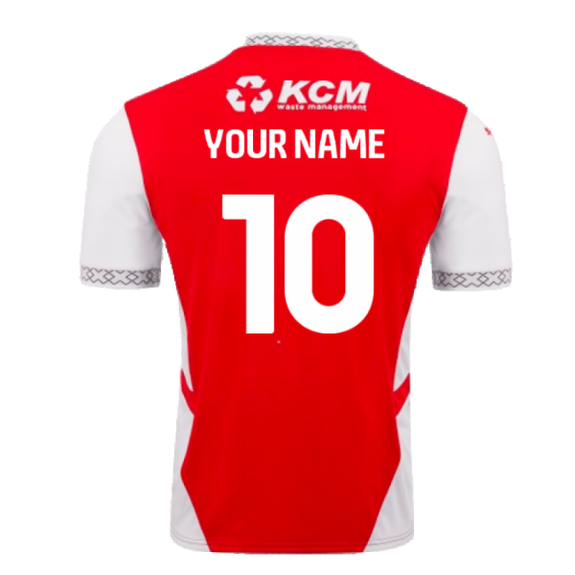 2024-2025 Rotherham United Home Shirt (Your Name)