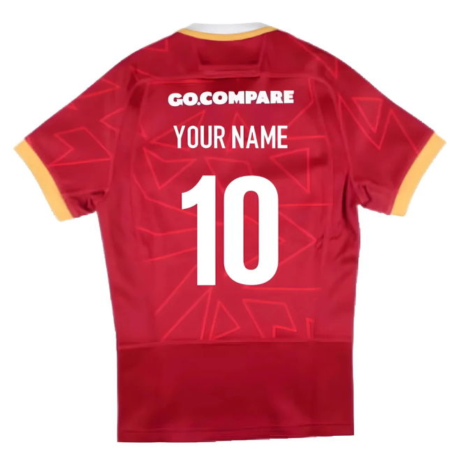 2024-2025 Wales Rugby Home Pathway Slim Fit Shirt (Womens) (Your Name)