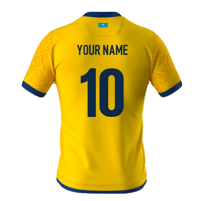 2024-2025 Kazakhstan Home Shirt (Your Name)
