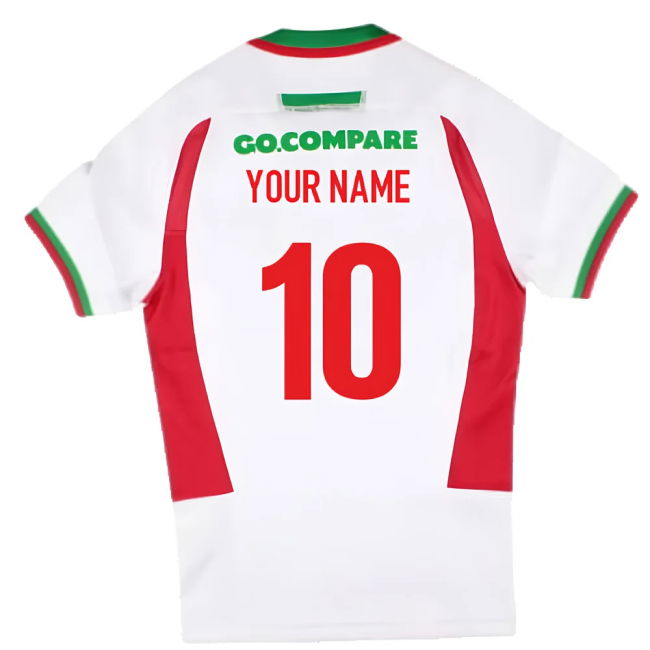 2024-2025 Wales Rugby WRU Away Slim Fit Shirt (Womens) (Your Name)