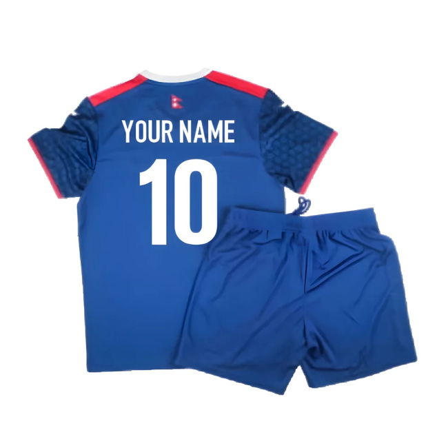 2024-2025 Nepal Away Kit (Shirts and Shorts) (Your Name)