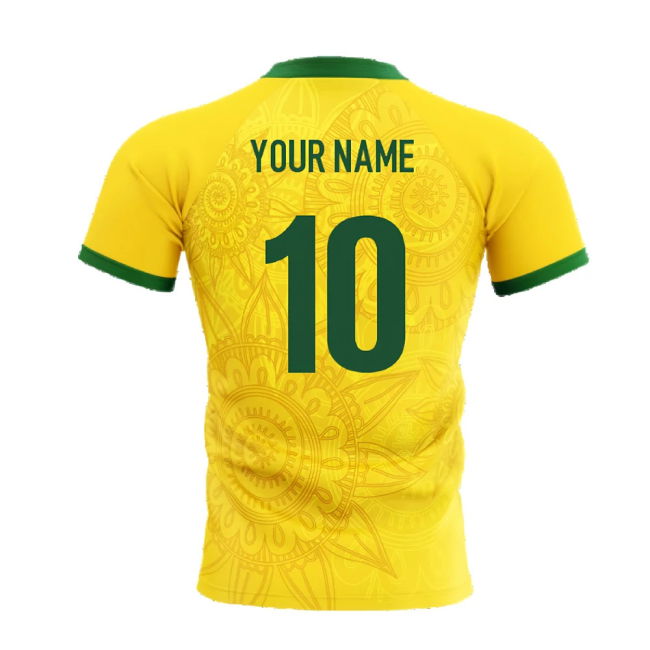 2024-2025 Wallabies Australia Home Rugby Shirt Adult Long Sleeves (Your Name)