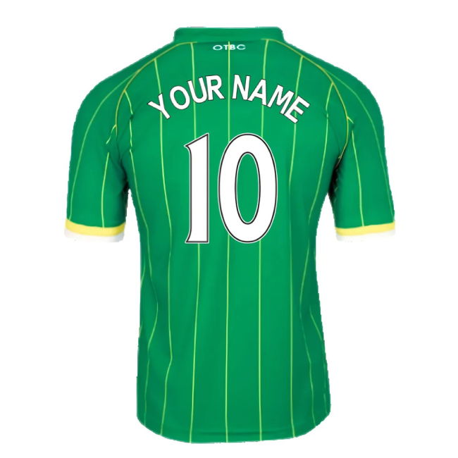 2015-2016 Norwich City Away Jersey (Your Name)