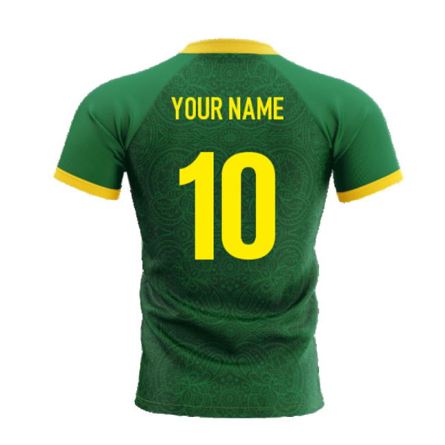 2024-2025 Springboks South Africa Home Rugby Shirt Womens (Your Name)