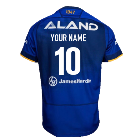 2025 Parramatta Eels Mens NRL Home Rugby Jersey (Your Name)