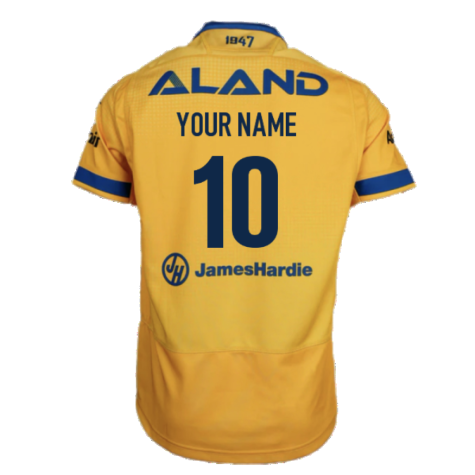 2025 Parramatta Eels Mens NRL Away Rugby Jersey (Your Name)