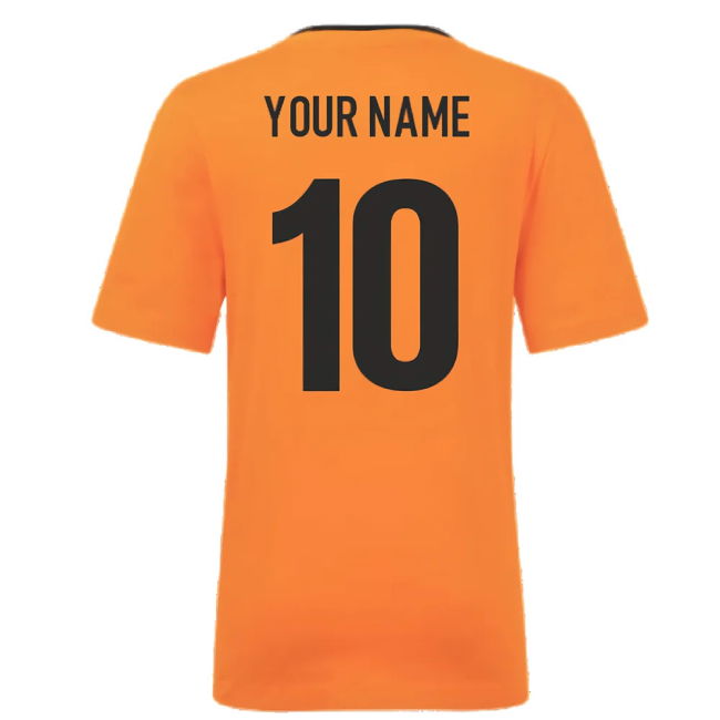 2025 McLaren F1 Core Essentials T-shirt - Autumn Glory (Womens) (Your Name)