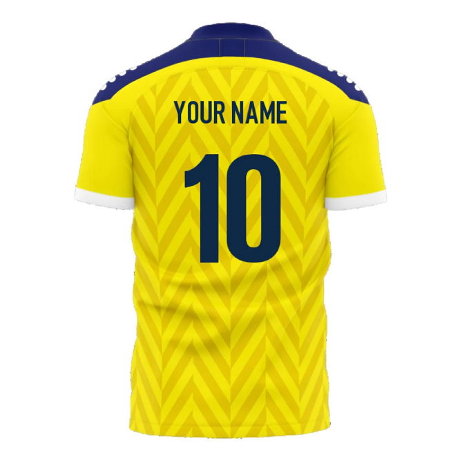 2024-2025 Rosario Central Home Concept Shirt (Libero) Adult Short Sleeve (Your Name)