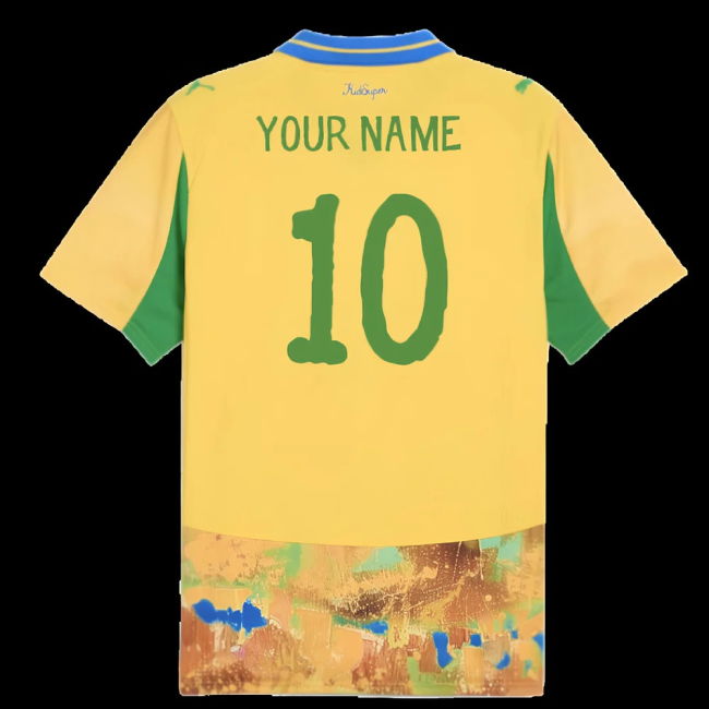 2025-2026 KIDSUPER x Mamelodi Sundowns CWC Shirt (Yellow) (Your Name)