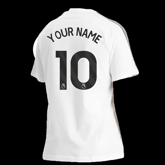 2025-2026 Man Utd UBP Tee (White) (Your Name)
