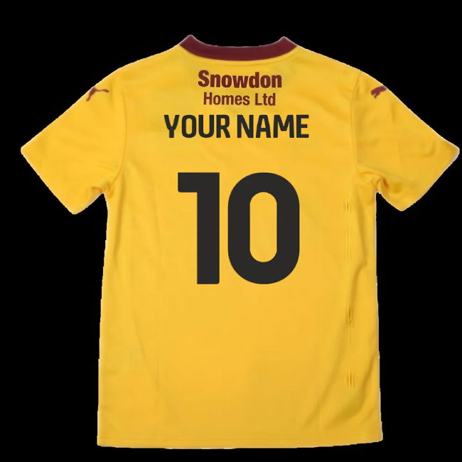 2024-2025 Northampton Town Away Shirt (Your Name)