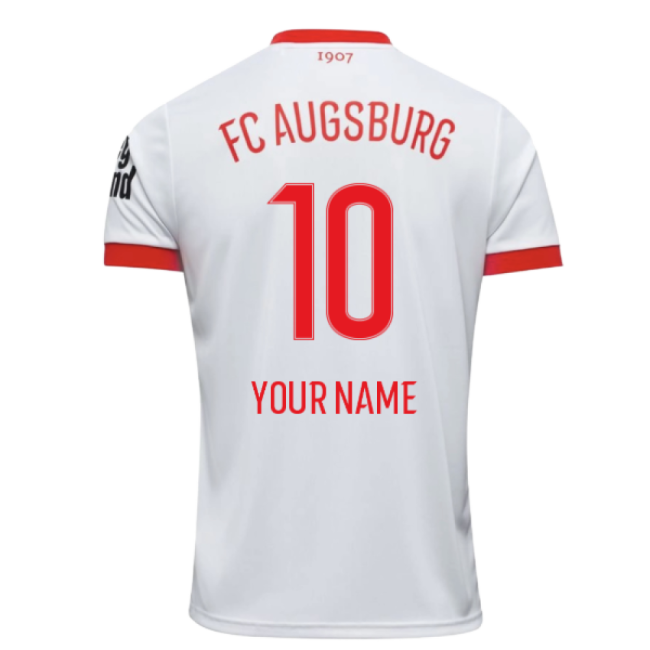 2025-2026 FC Augsburg Home Shirt (Kids) (Your Name)