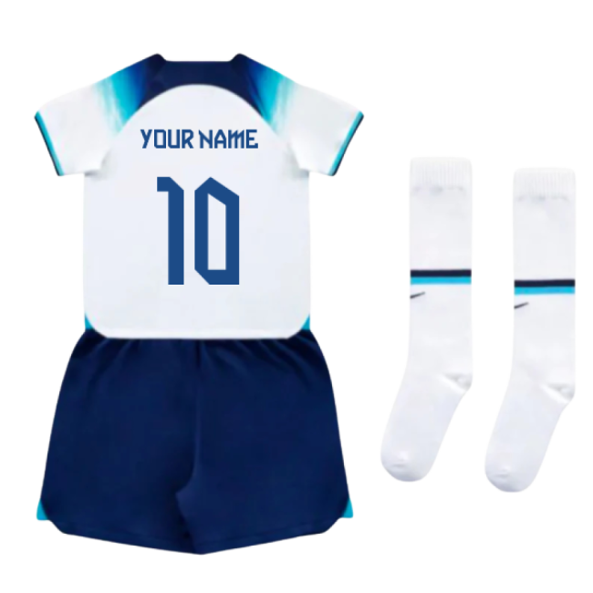 2022-2023 England Home Mini Kit (Your Name)