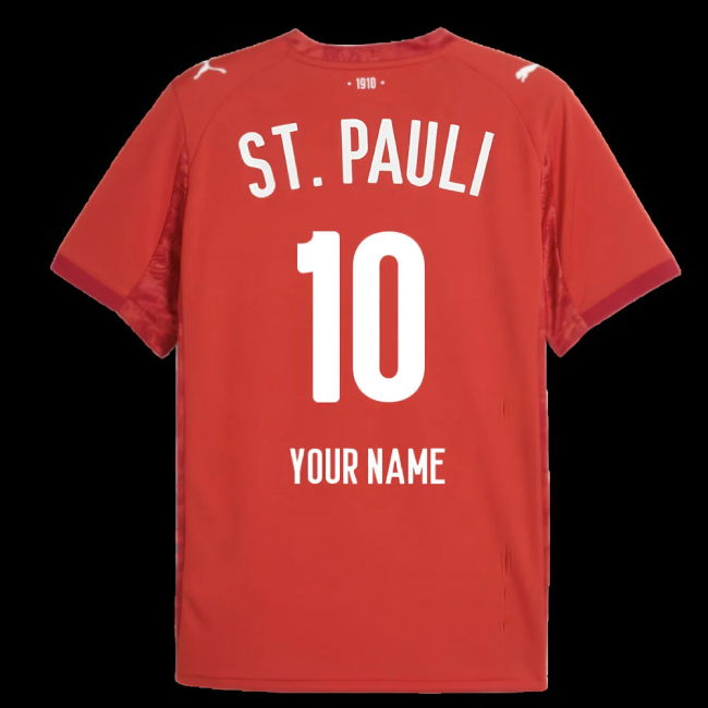 2025-2026 St Pauli Fourth Shirt (Your Name)