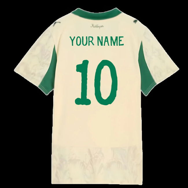 2025-2026 KIDSUPER x SE Palmeiras CWC Shirt (Vanilla) - Womens (Your Name)
