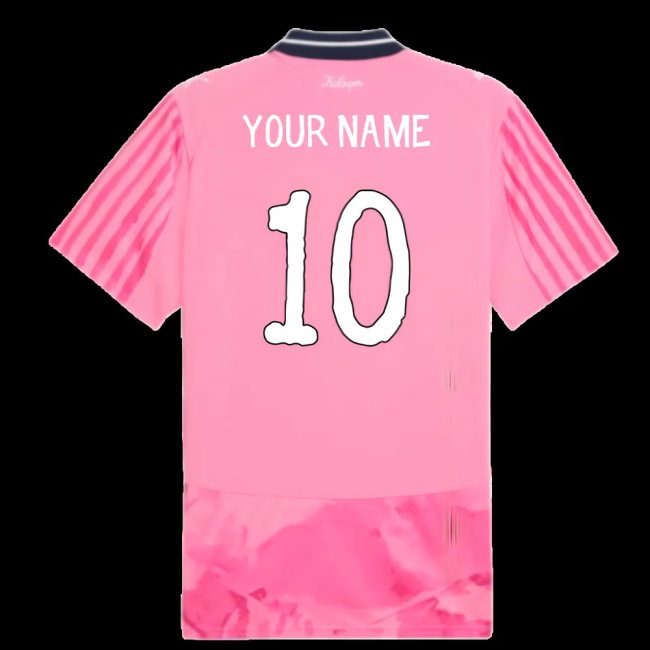 2025-2026 KIDSUPER x CF Monterrey Goalkeeper CWC Shirt (Pink) (Your Name)