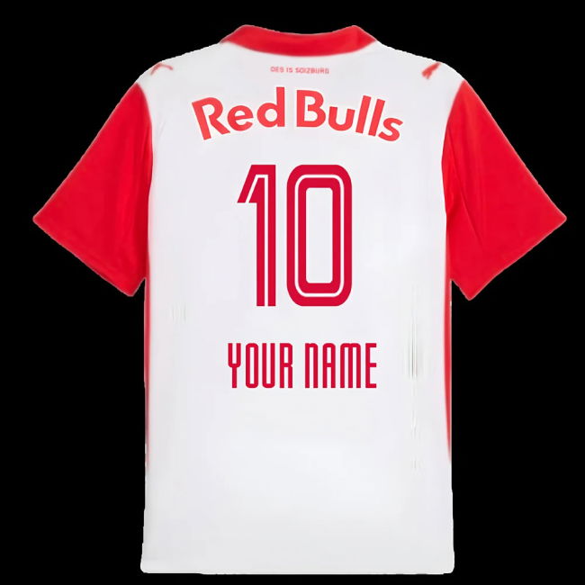 2025-2026 Red Bull Salzburg Home Shirt (Your Name)