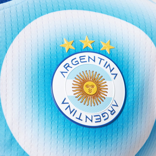 Argentina Legacy Football Jersey (Wolvate) Kids Short Sleeve