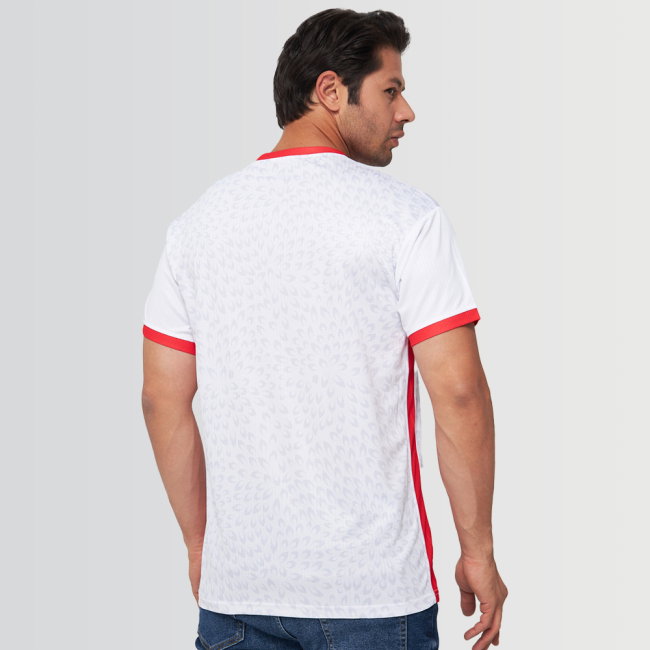 Belgium Legacy Football Jersey White (Wolvate) Kids Short Sleeve