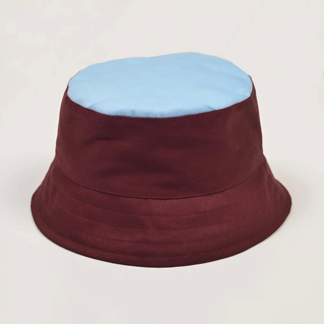 TOFFS Bucket Hat - Maroon/Sky