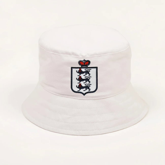 England White Bucket Hat