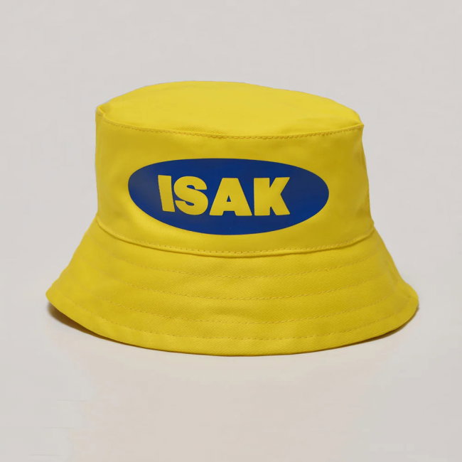 Isak Yellow Bucket Hat