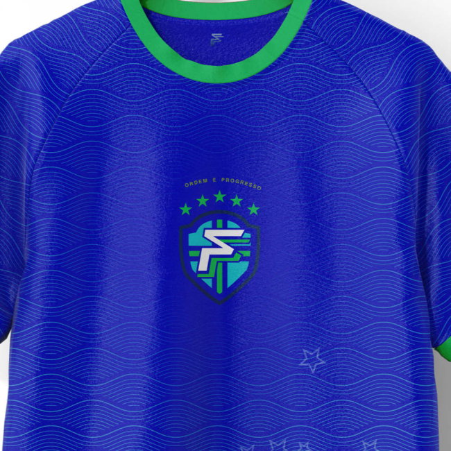 Brazil Selecao Away Supporter Jersey Kids Short Sleeve