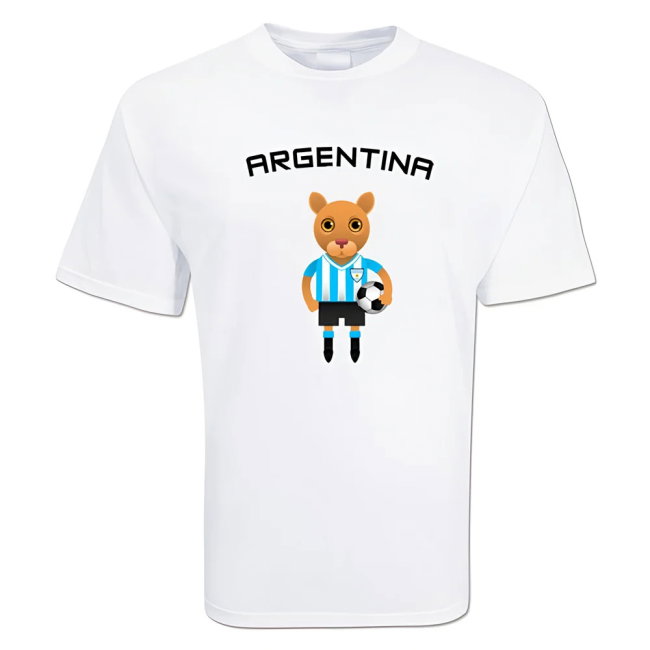 Argentina Mascot Soccer T-shirt