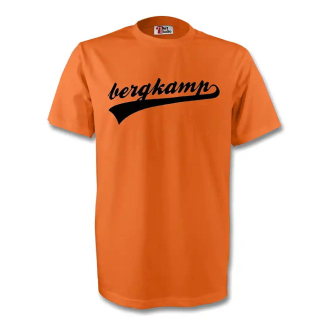 Dennis Bergkamp Holland Signature Tee (orange)