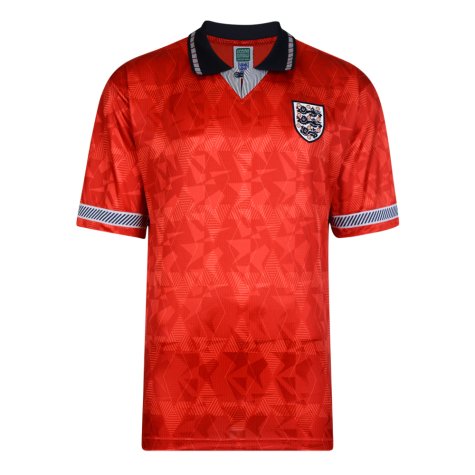 Score Draw England World Cup 1990 Away Shirt (Waddle 8)