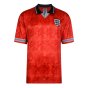 Score Draw England World Cup 1990 Away Shirt (Pearce 3)