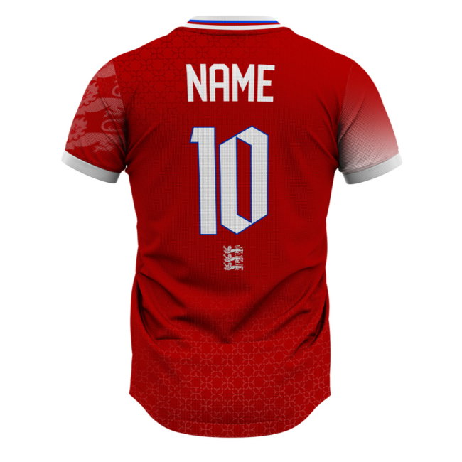 England Three Lions Away Supporter Jersey Adult Short Sleeve