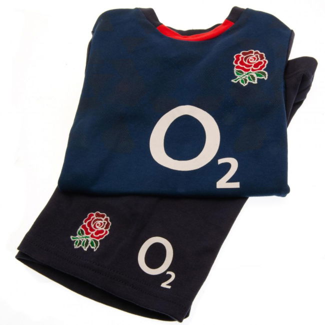 England RFU Shirt & Short Set 18/23 mths NV