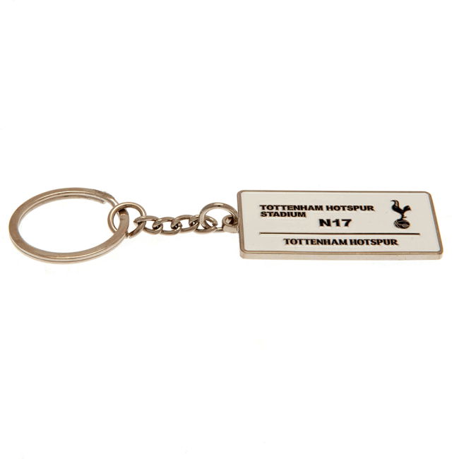 Tottenham Hotspur FC Embossed Street Sign Keyring