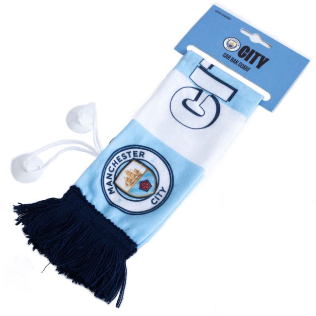 Manchester City FC Mini Car Bar Scarf