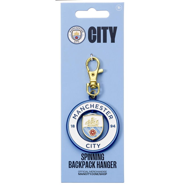 Manchester City FC Spinner Bag Charm