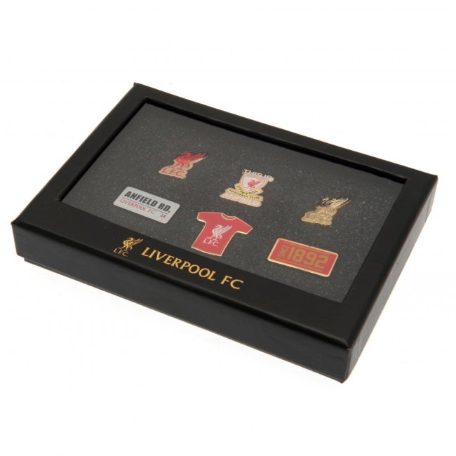 Liverpool FC 6pc Badge Set